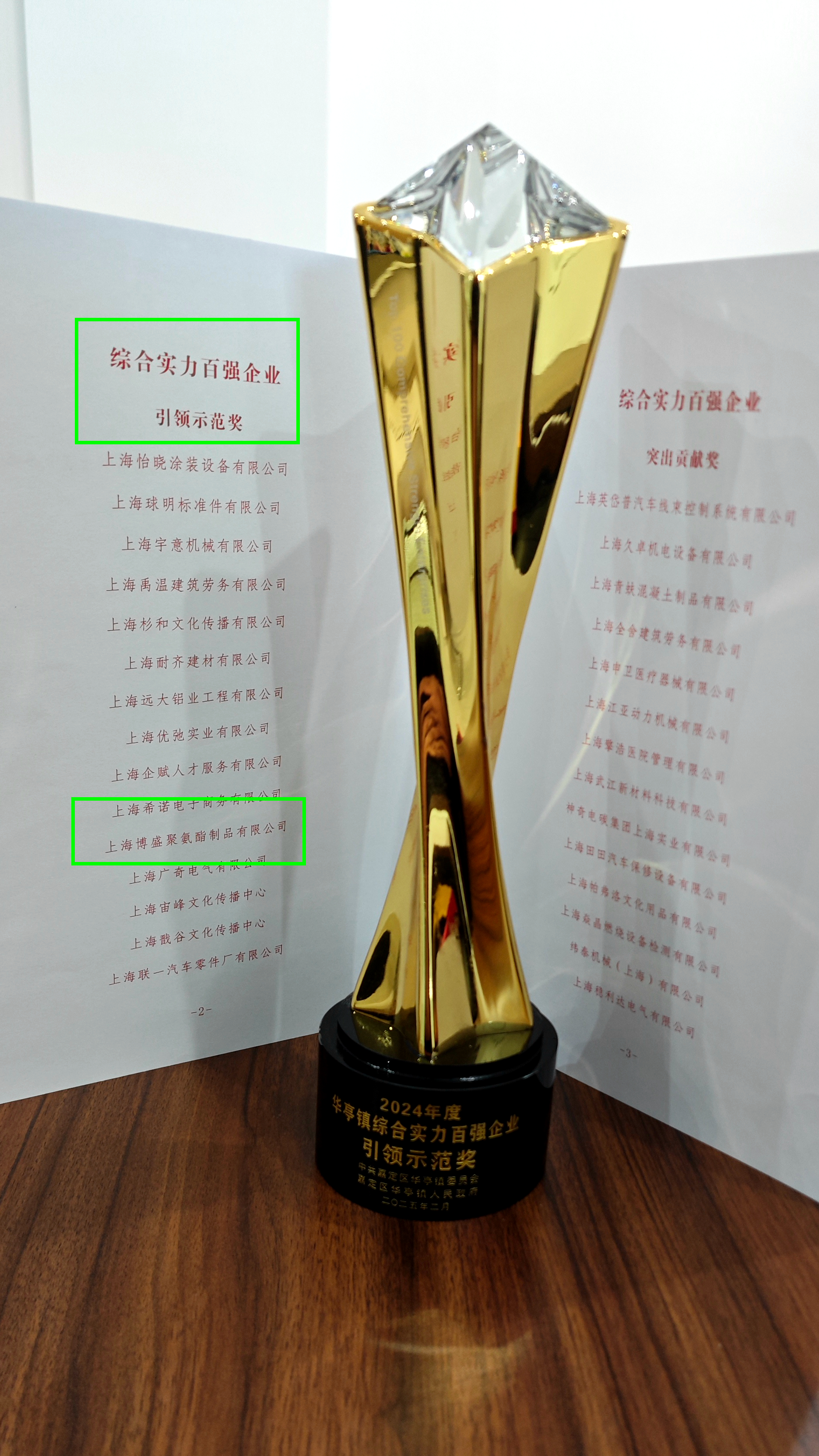 24年度华亭镇引领示范奖